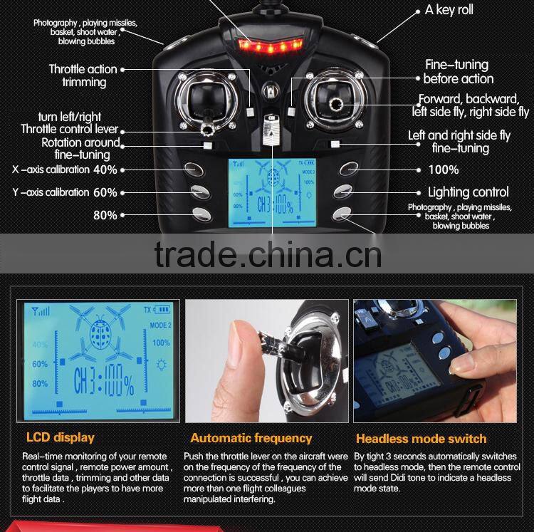 V353 1080P HD Camera Headless Mode 6 Axis Gyro RC helicopter