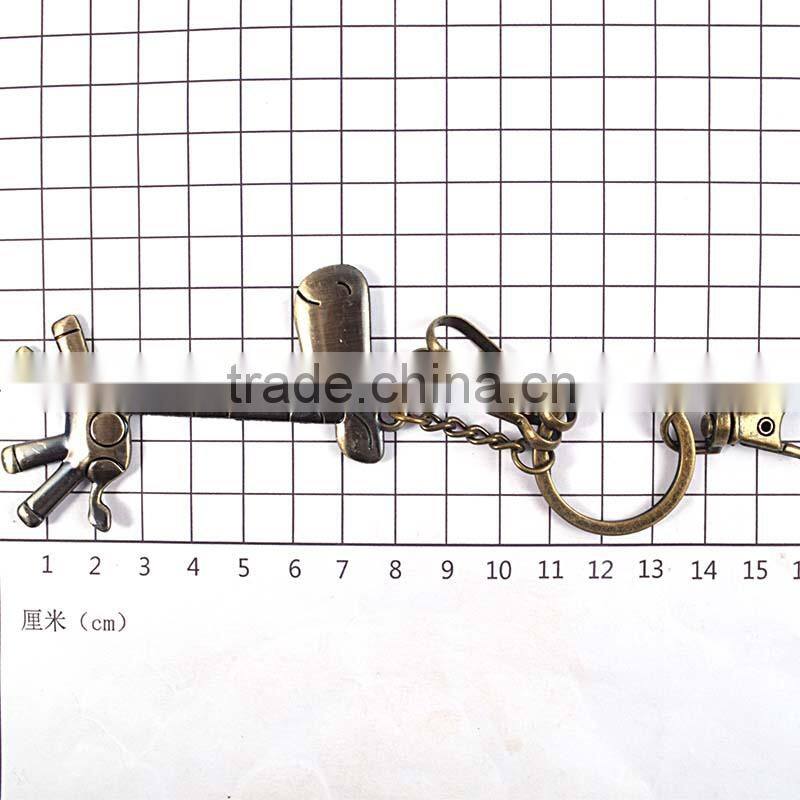 cheap items to sell keychain custom metal cartoon characters keychain