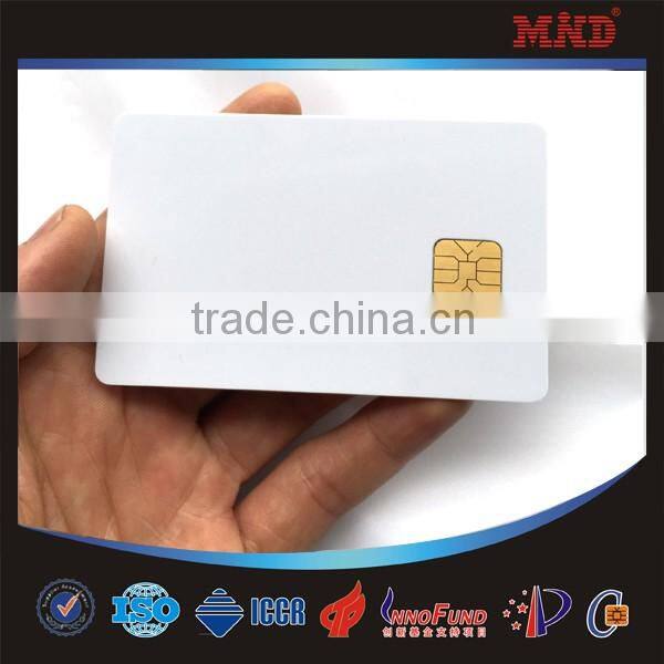MDC715 13.56mhz / 125khz rfid pvc blank white card manufacturer