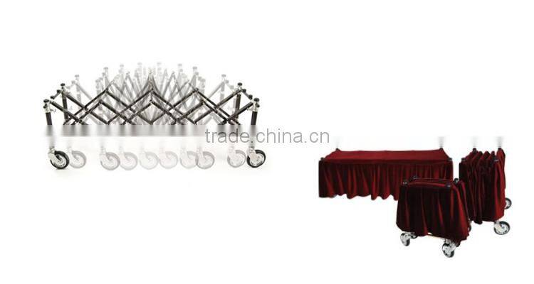 Aluminum Church Casket Trolley use for Fiberglass Casket