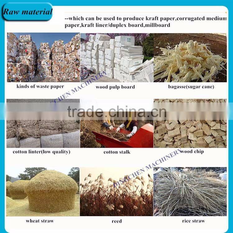 High Performance 1575mm Corrugated Paper Machine with Capacity of 10 Tons Per Day