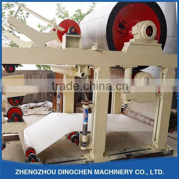 Zhengzhou Dingchen 2880mm Excellent Quality Toilet Tissue Paper Production Line/Waste Paper Recycling Machine
