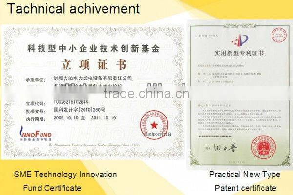 Hydro turbine water generator manufacturers 1000kw hydro generators