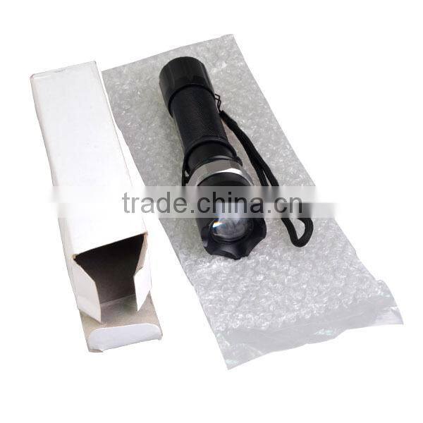 Aluminum Alloy 3W XPE LED Rechargeable LED Police Torch