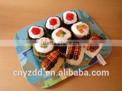 Custom Japanese plush sushi toy/soft sushi toy