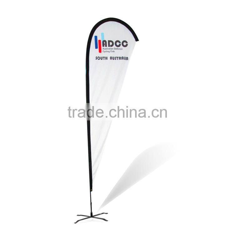 Cost-Effective Brand New Design Customized Logo Wind Feather Banner Stand