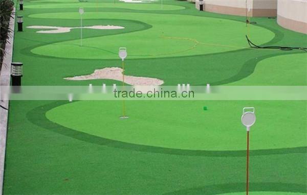 Olive green artificial turf /synthetic grass golf
