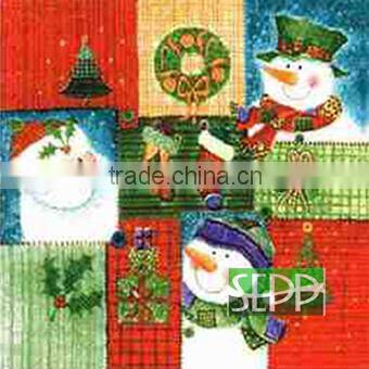 Cheap Price Christmas Design Paper Napkin Party Decoration