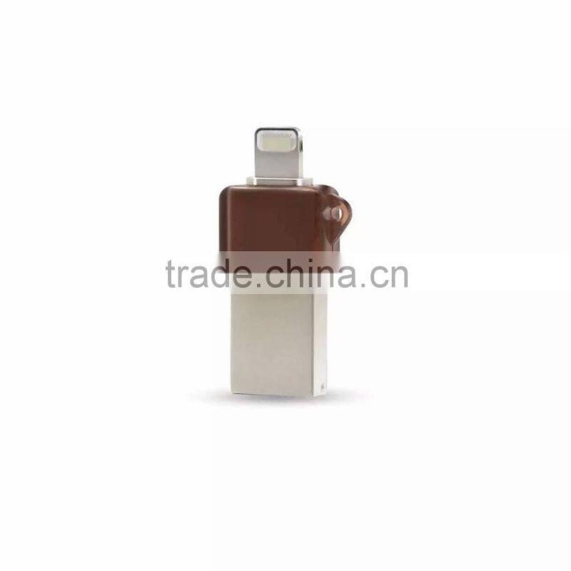 iDrive Custom Wholesale Bulk Cheap OTG USB 2.0 Flash Drive for iPhone