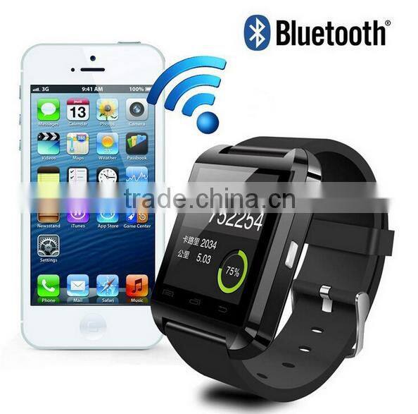 Smart Watch U8 Bluetooth Altimeter Anti-lost 1.5 inch Wrist Watch U Watch For Smartphones iPhone Android Samsung HTC Cell PhoneS