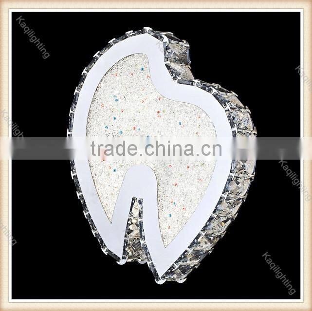 High quality modern crystal wall light from zhongshan Factory