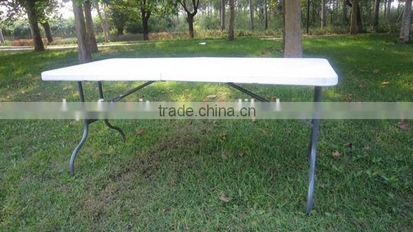 white folding plastic table HY-Z183