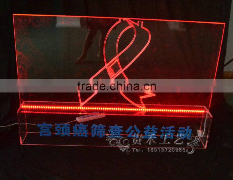 Ceremonies news conference acrylic commercial podium acrylic stand