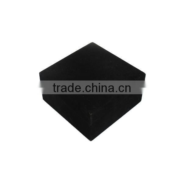High gloss piano black wooden perfume bottle box