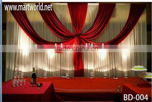 Backdrop pipe and drape for weddings,aluminum backdrop stand pipe drape(BD-005)
