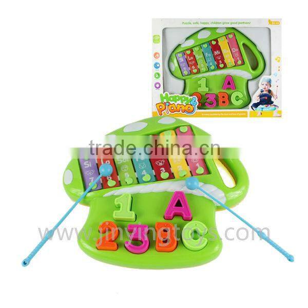 Kids educational plastic toy musical instrument with EN71