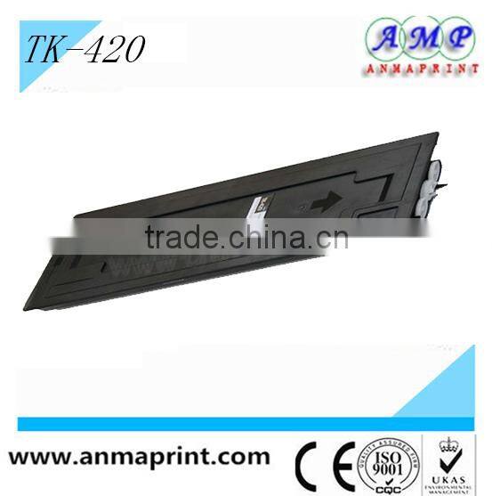 Alibaba laser jet printer toner cartridge TK-420/421 compatible for Kyocera printer toner