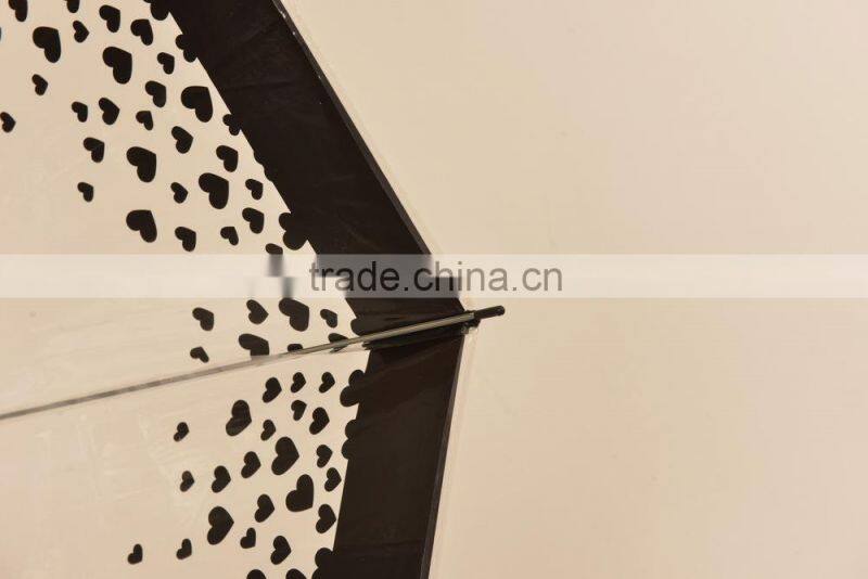 China customized material POE apollo umbrella with plastic handle