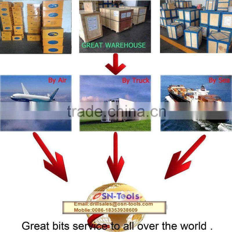 Tungsten carbide Easy and quick chip removal glass drill bit