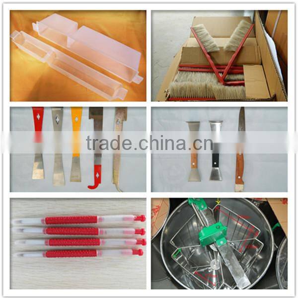 Yellow color plastic pollen collector for beekeeping