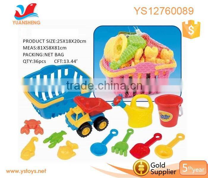 Summer newest outdoor toy plastic bucket beach toys for sale