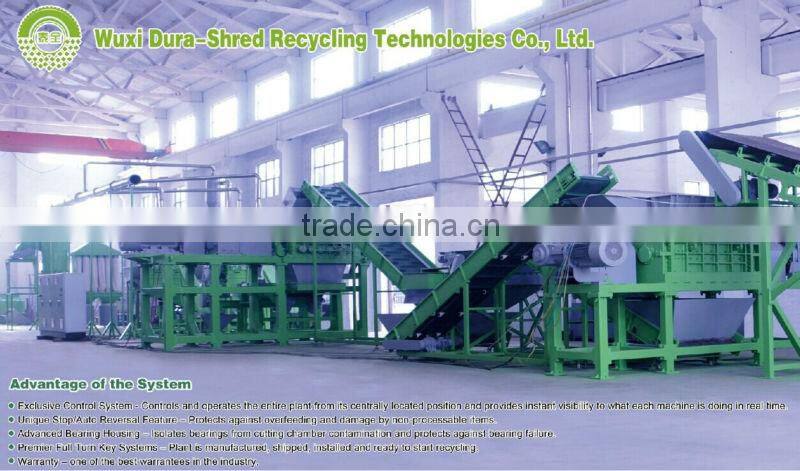 Hot sale shredder for waste tire with CE certification