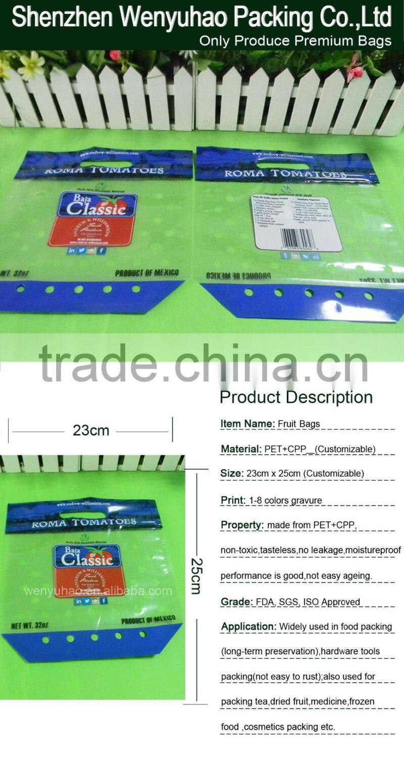 popular oblique triangle bottom stand up pouch 23x25