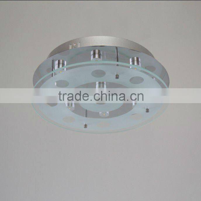 Popular led ceiling spot light &glass lamp D1202-13C
