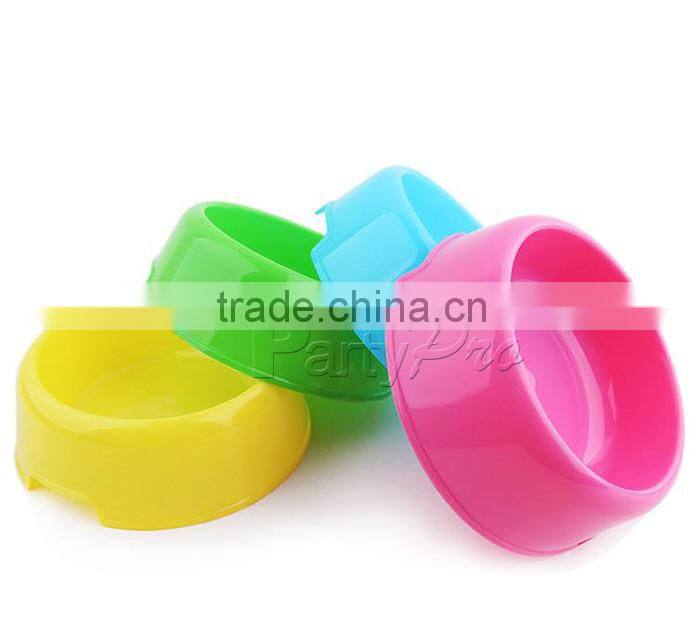 2015 Pet Supply China Mainland Wholesale Cat Green Plastic Soup Dog Bowl