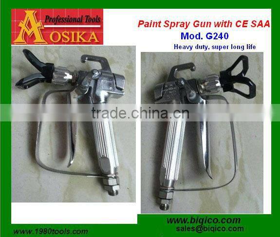 Professional airless paint spraying gun AG08 Famous Electric Airless Paint Spray Gun Best Choice!