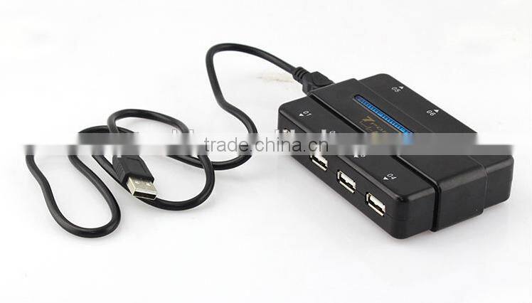 2014 new style 7 ports USB 2.0 HUB Dual Core High Speed