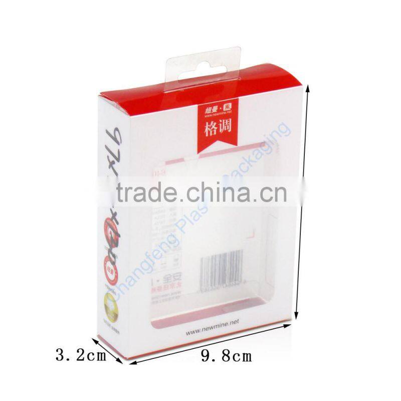 Transparent pet packaging power bank box