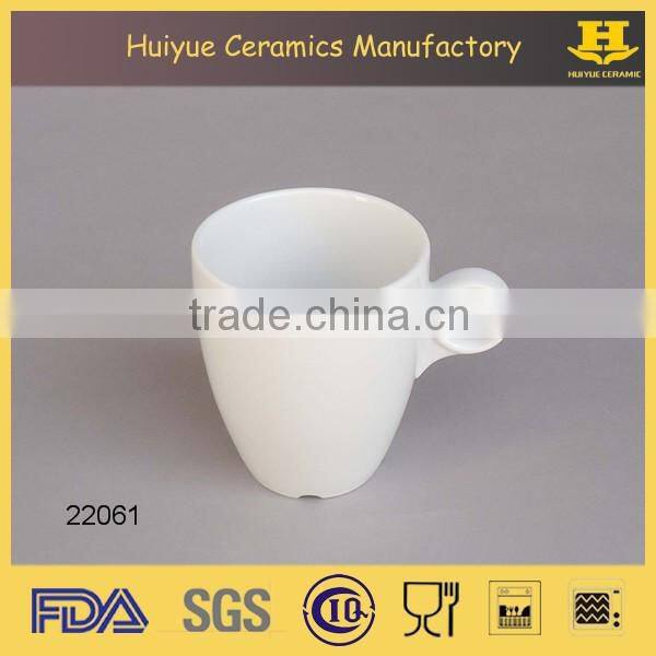 promotion mug, 250ml white mug, porcelain white mug