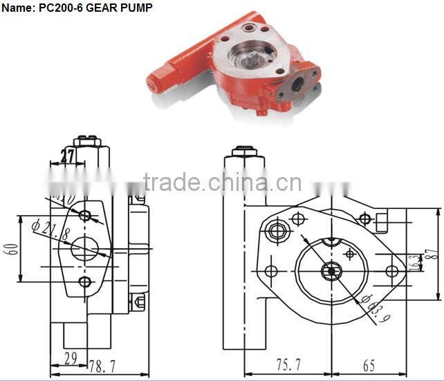 Sell main hydraulic pump for JS220