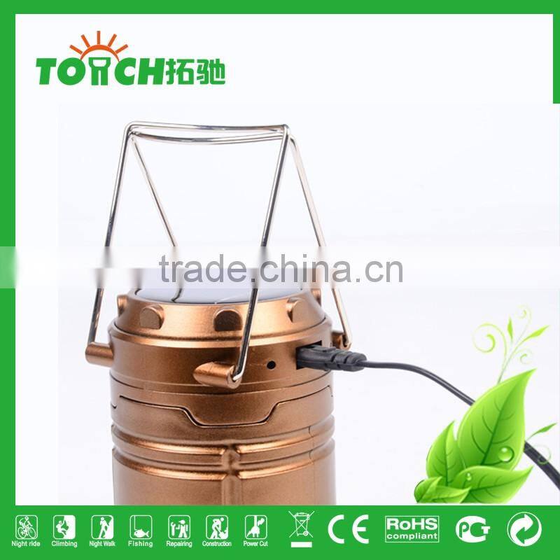 Multi Rechargeable LED Lantern Solar AA Battery and DC Charger Outdoor Cheap Camping Lamp Portable Barn Lantern