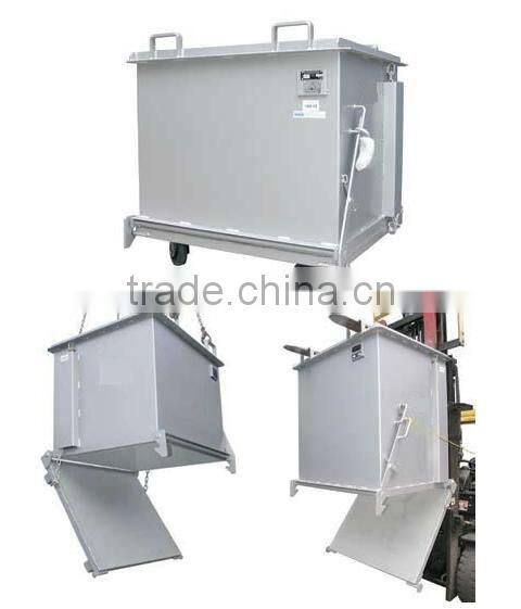 Forklift Bottom Open Skip Waste Bin