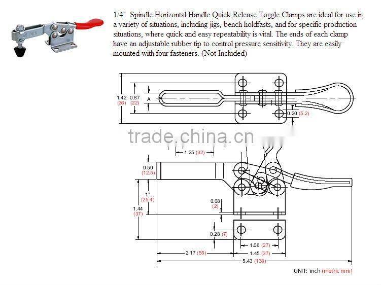 pneumatic toggle clamps