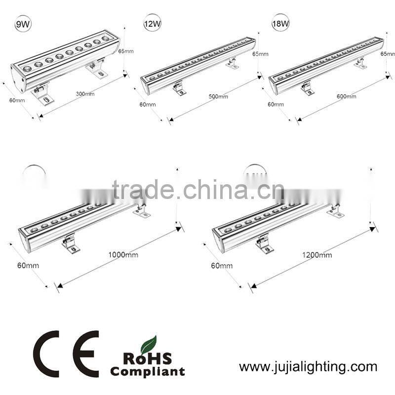 2015 Hot Sale Products Led Wall Washer Light 9w 12w 18w 24w 36w