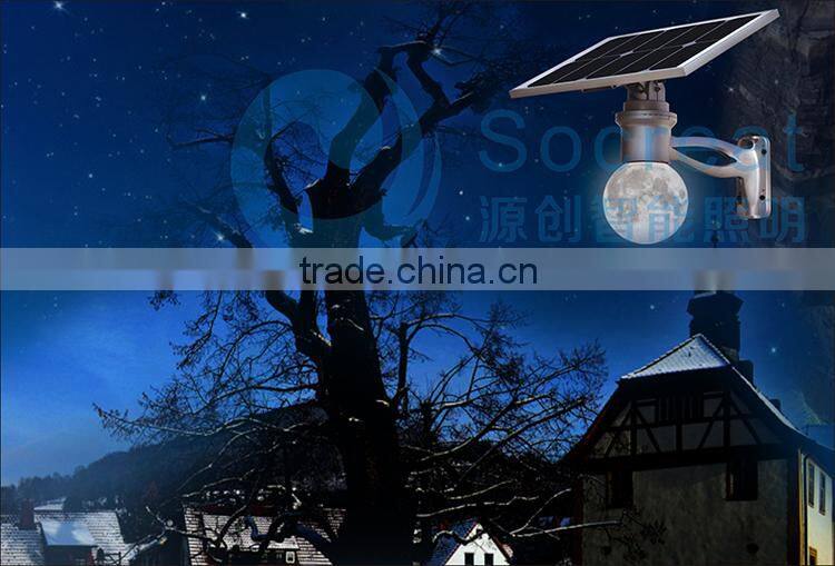 Outdoor Solar park light, solar street light, solargarden lamp, all in one, microwave sensor