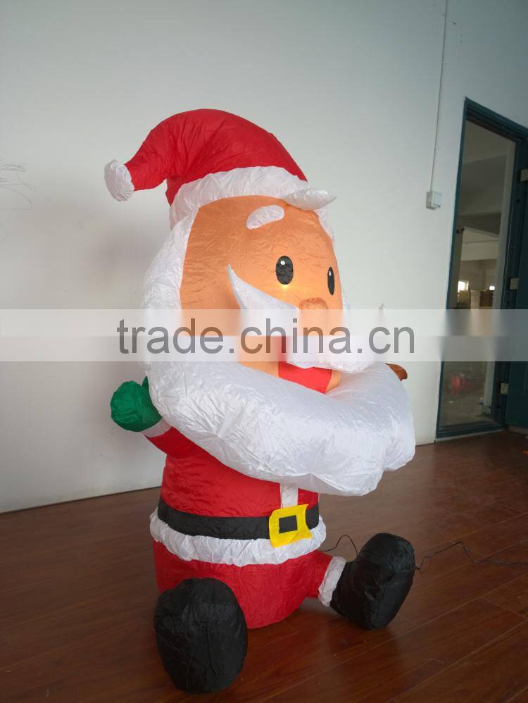 DJ-XT-36 lighted inflatable big head gift sofa kid toy garden decoration