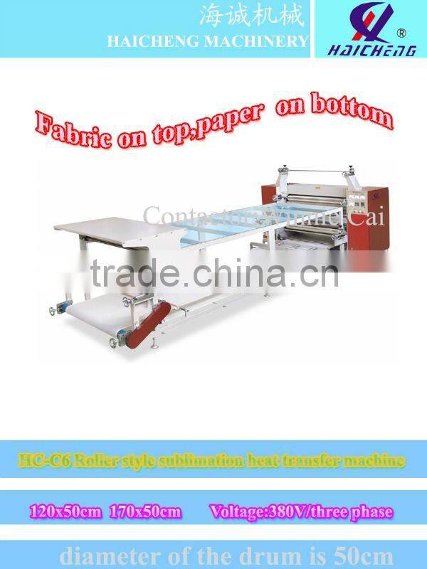 Roll style Sublimation Heat transfer Press Machine