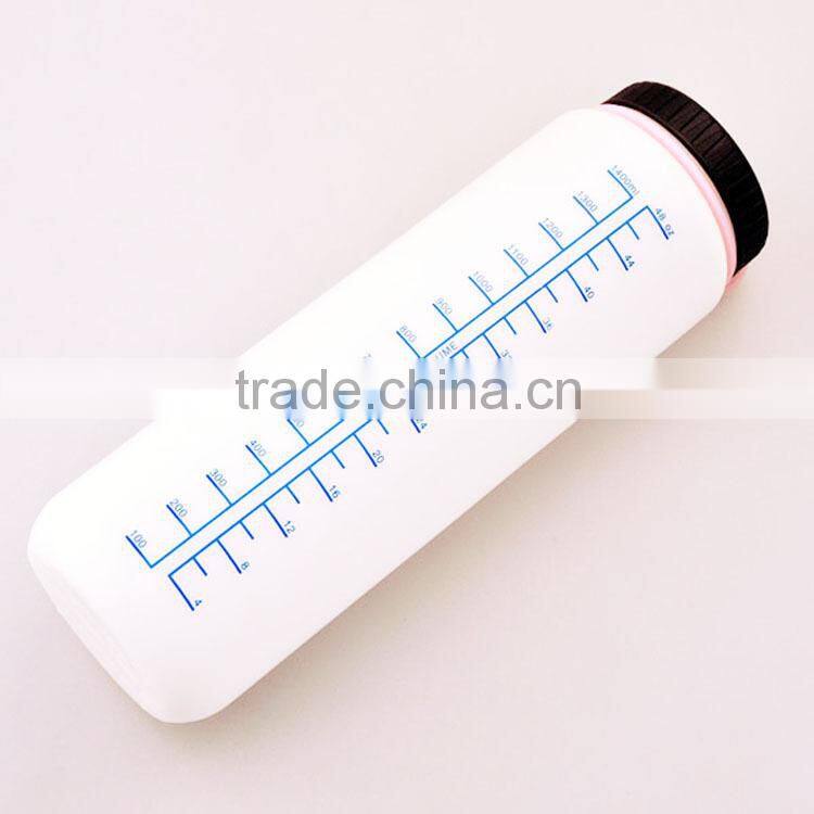 Portable Sports 1.5 Liter Water Bottle,Plastic 1500ML Water Bottle for Travel