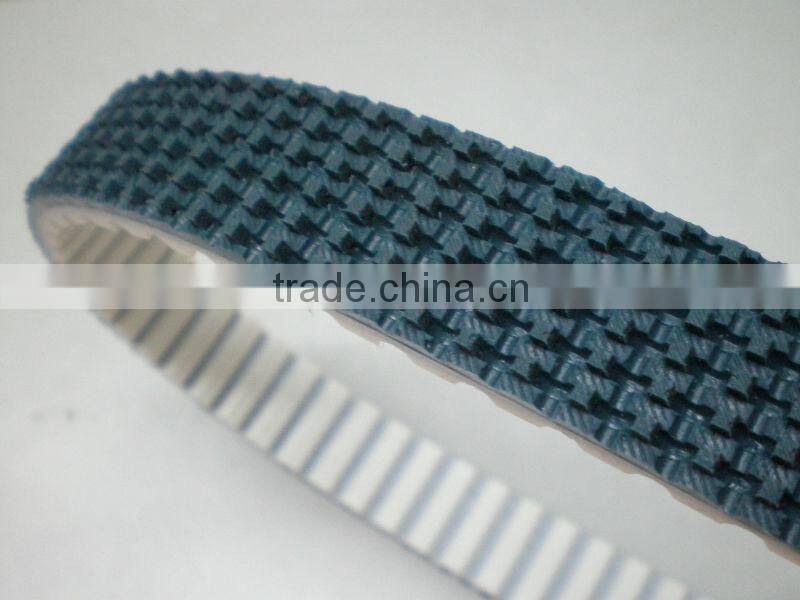 PU timing belt with different grip - PVC/Rubber