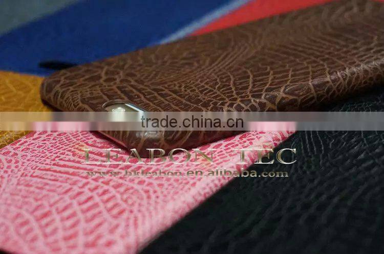new For iPhone 6 Plus Crocodile Embossed Leather case, For iPhone 6 Plus Leather Case