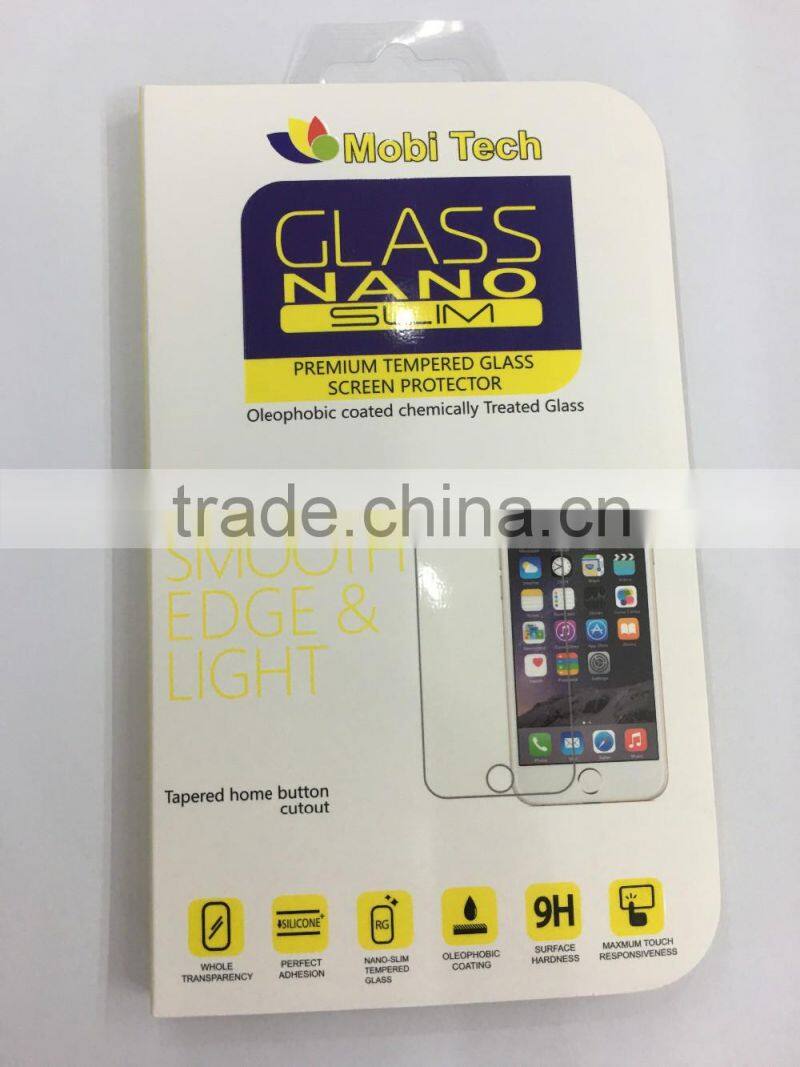 new design Tempered Glass protector packaging paper box, retail display box for temper glass protector package