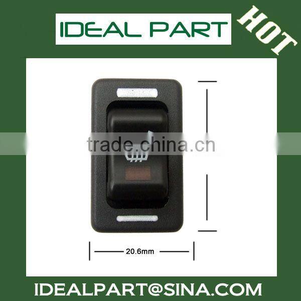 Car fuel tank switch push button