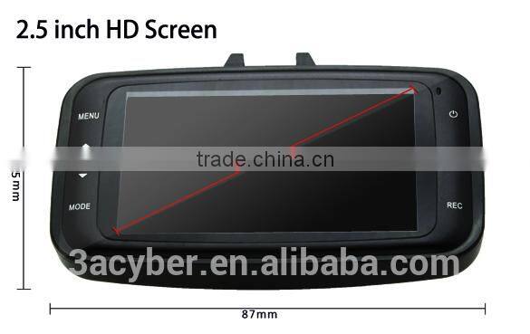 HD 1080P Auto Car DVR Video Recorder G-sensor HDMI GS8000L