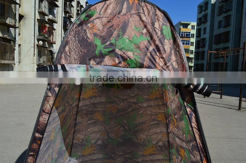 POP UP Tent Outdoor Toilet Watching Bird Tent Fishing Camouflage Beach Tent Leaves Camouflage