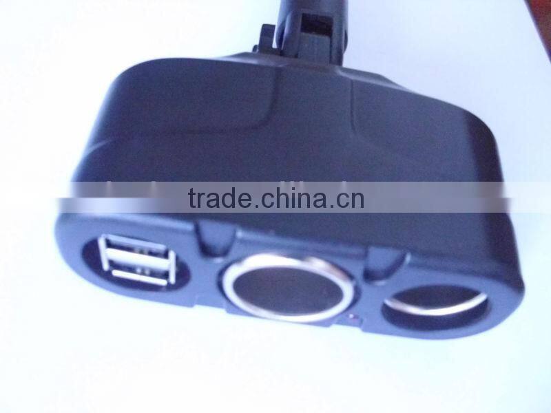 12V-24V DC to DC Cigarette Car Charger For Cellphone, GPS, IPOD and PDA