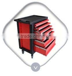 steel tool cabinet car repair tool trolley with drawers